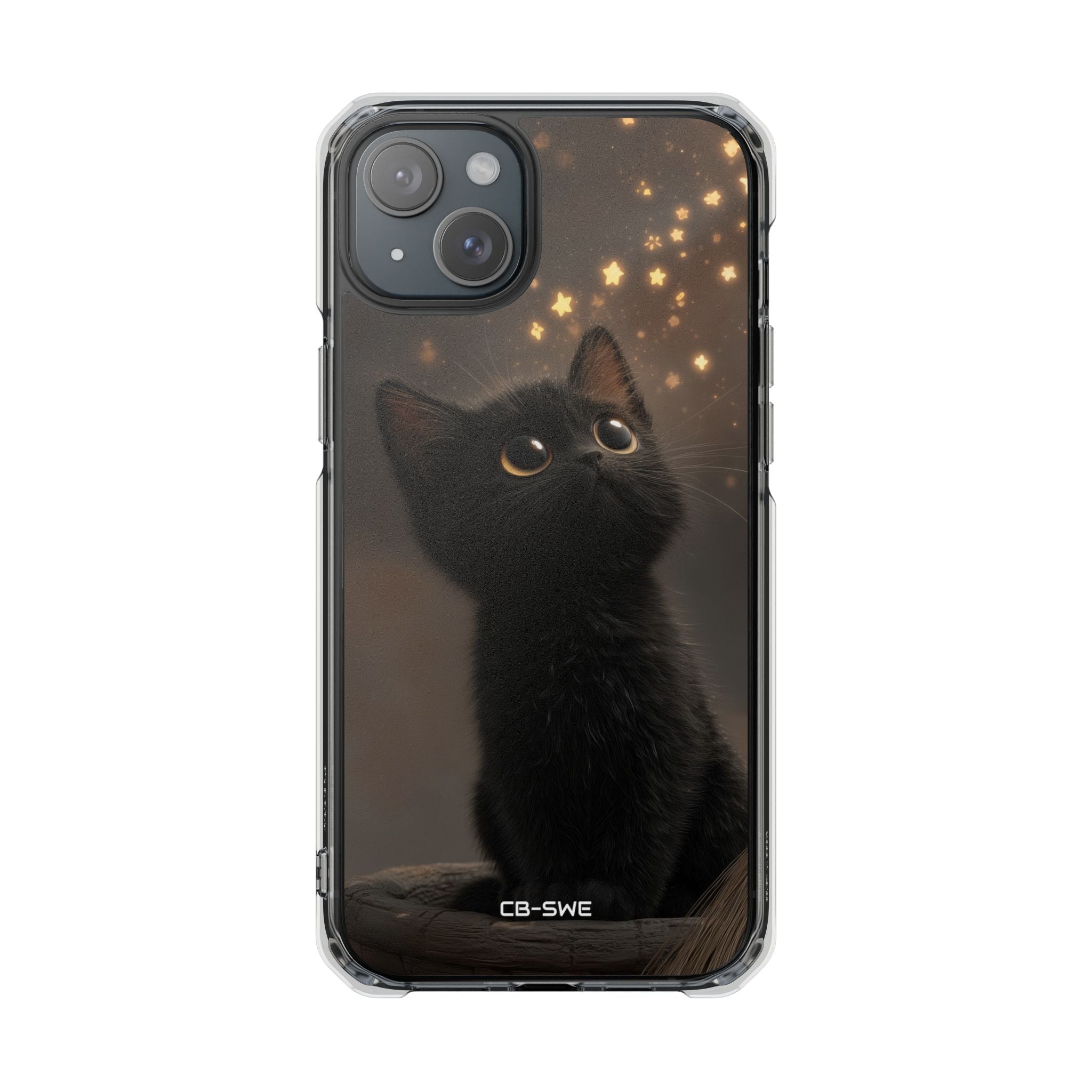 Kitten Gazes Up iPhone Case - Impact