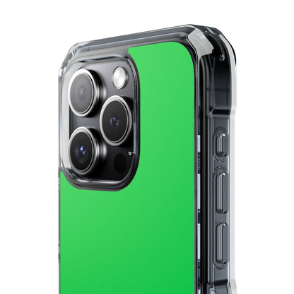 Malachite Green - Clear Impact Case for iPhone