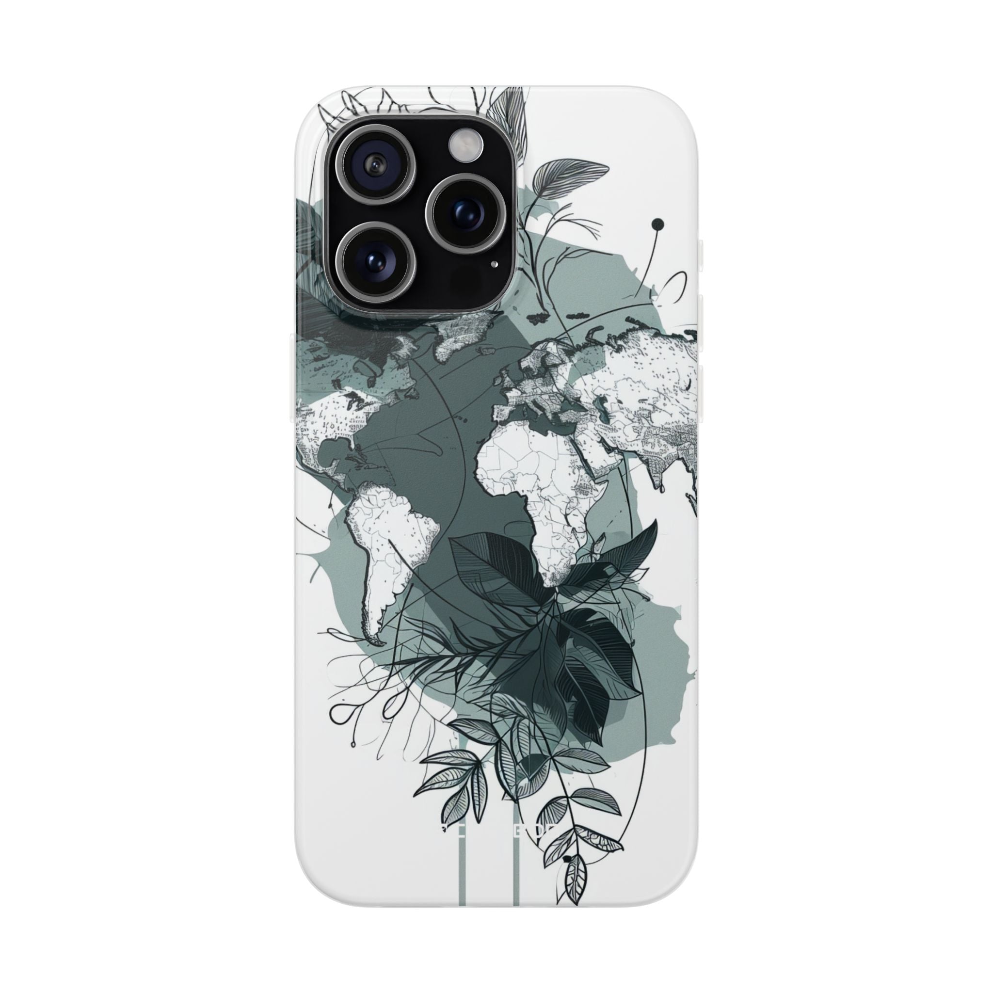 Botanical Cartography | Flexible Phone Case for iPhone