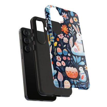 Bunnies Play Among Flowers - Samsung Case