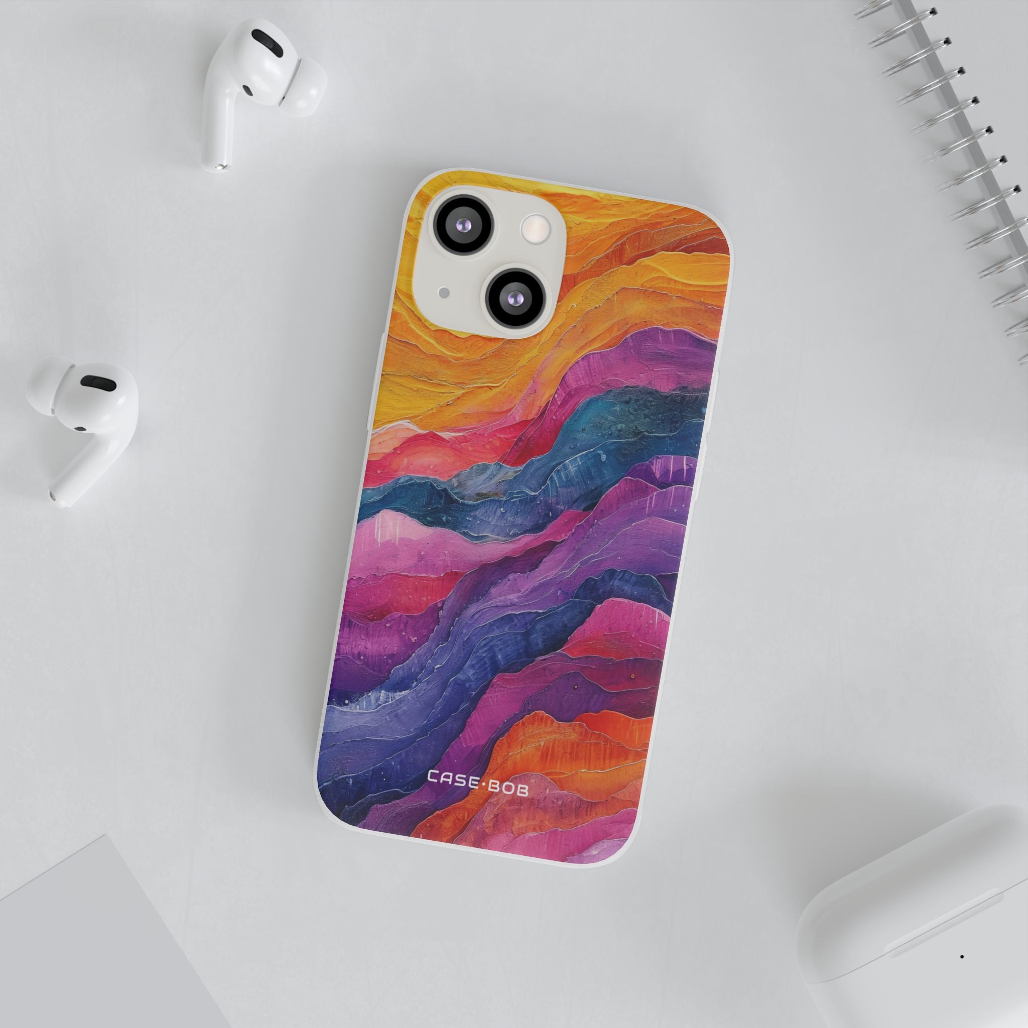 Vibrant Flow iPhone 13 mini Case - Soft