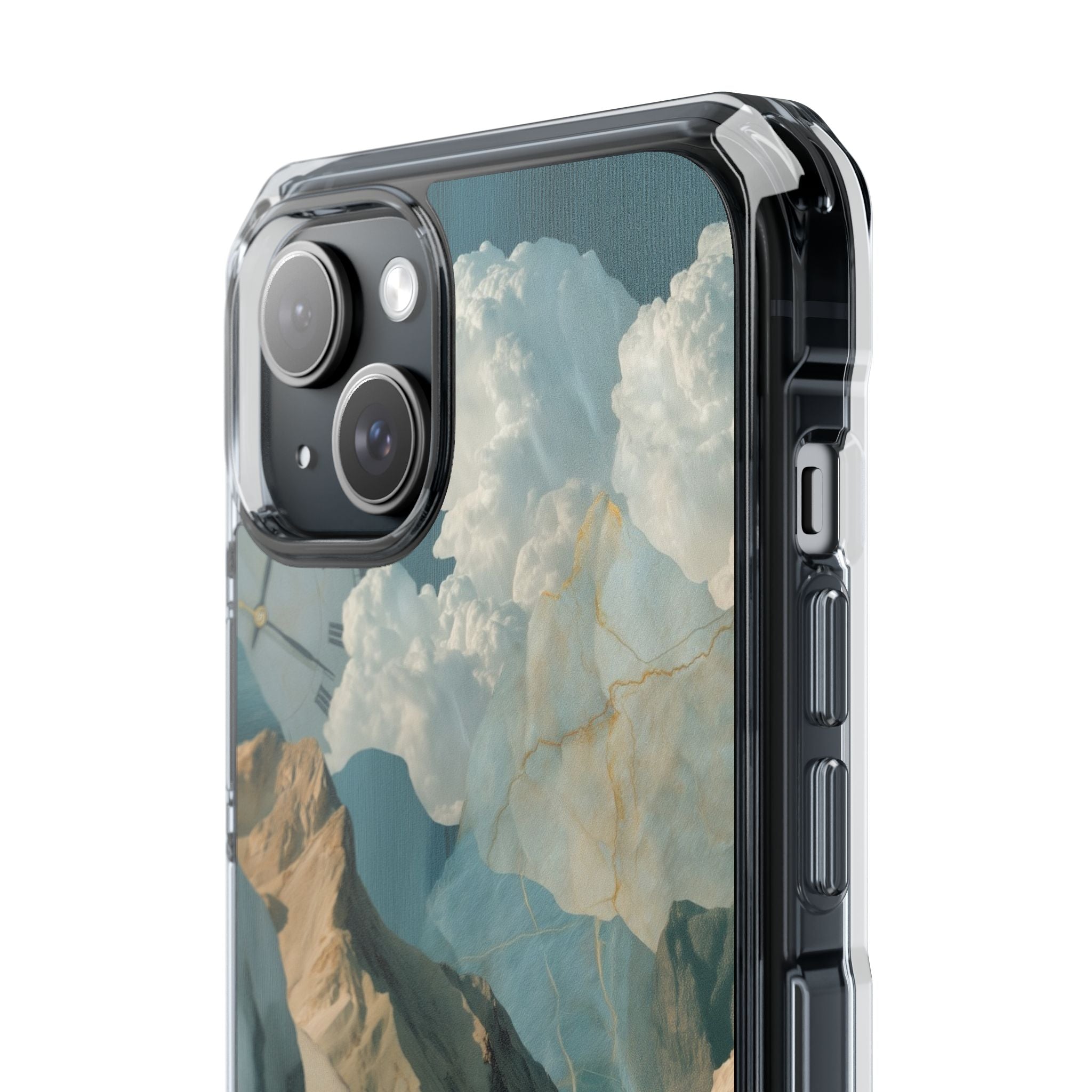 Time Drifts Above iPhone Case - Impact