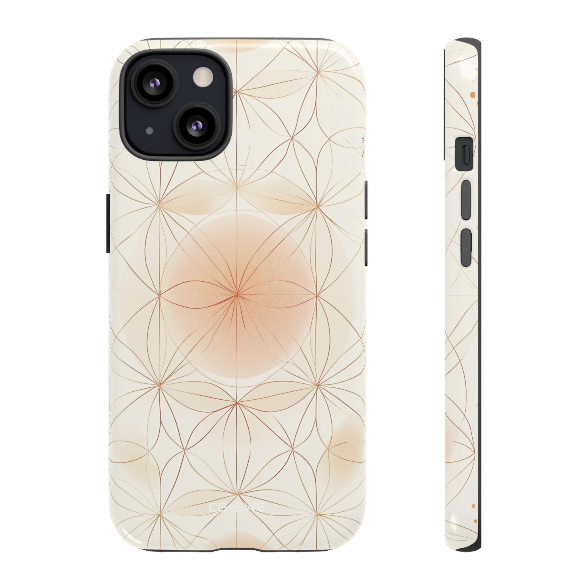 Harmonious Circles Flow - iPhone Case
