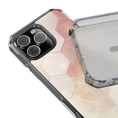 Honeycomb Glow iPhone 16 Pro Max Case - Impact