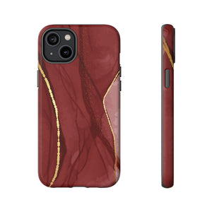 Dark Red - Protective Phone Case