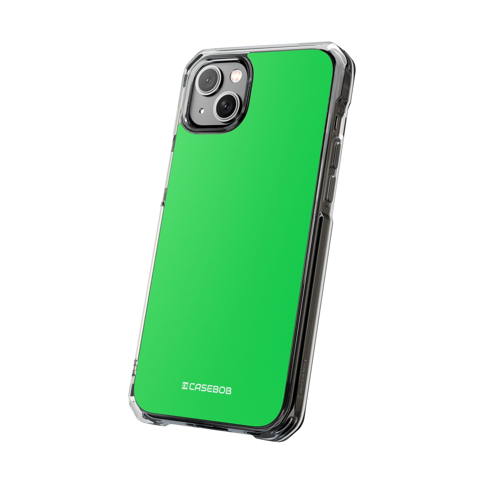 Malachite Green - Clear Impact Case for iPhone