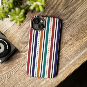 Modern Stripe Line - Protective Phone Case