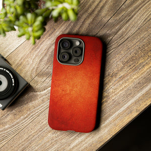 Red Grunge - Protective Phone Case