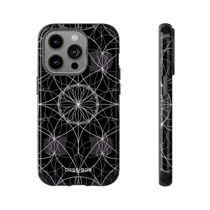 Radiant Petal Orbit iPhone 14 Pro Case - Tough