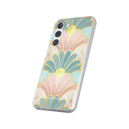 Pastel Deco Elegance - Flexi Samsung S23 Phone Case