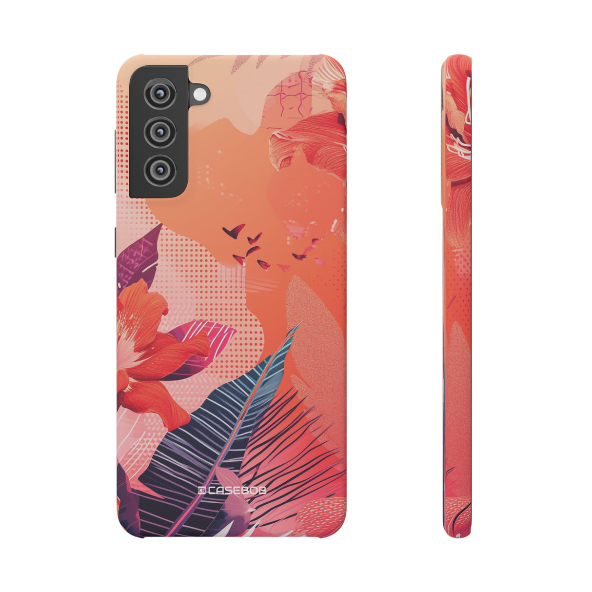 Living Coral Design | Handyhülle für Samsung (Slim Case)