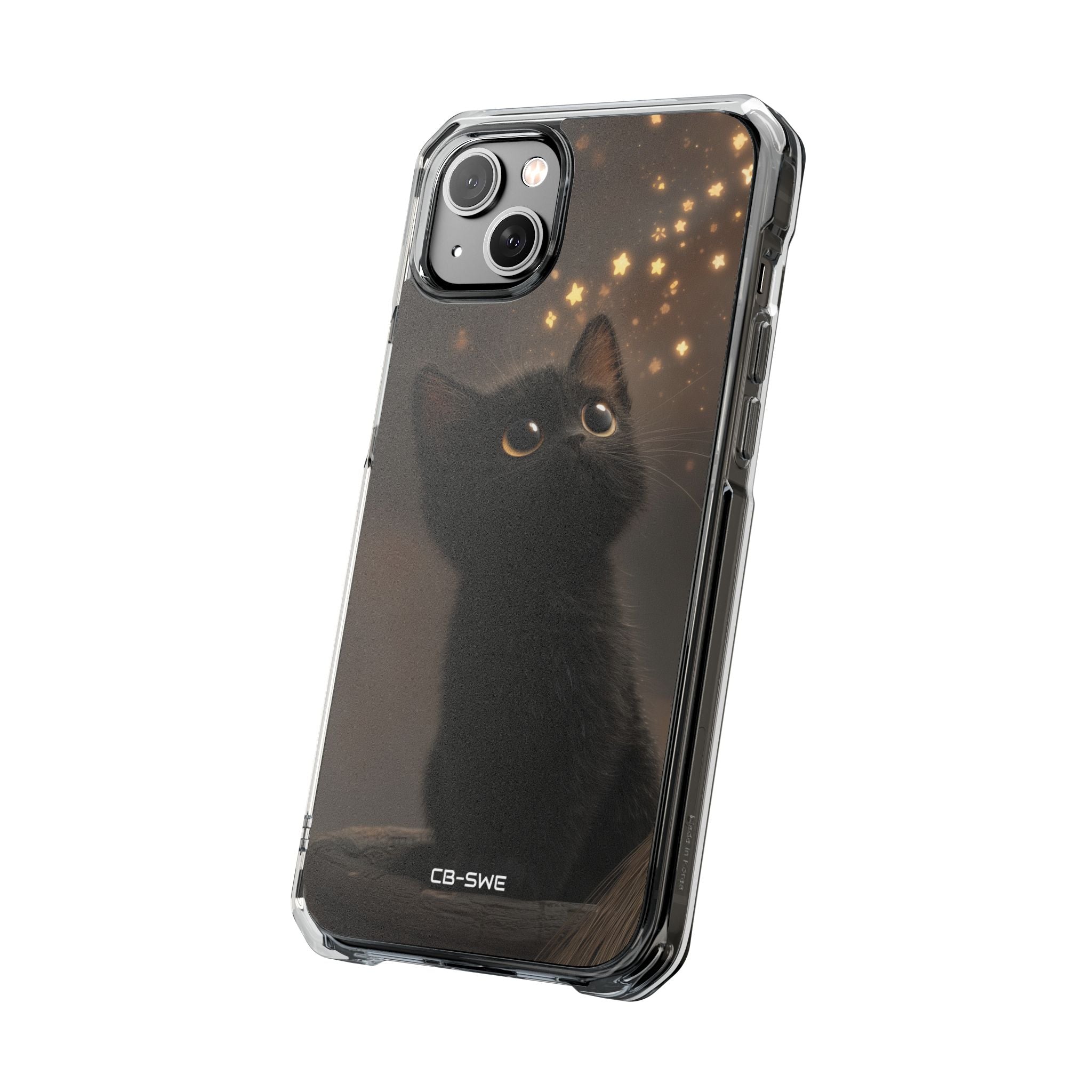 Kitten Gazes Up iPhone Case - Impact