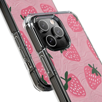 Summer Strawberry Delight iPhone Case - Impact