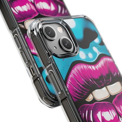 Vivid Lips Contrast iPhone Case - Impact