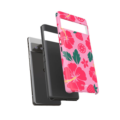 Tropical Hibiscus Harmony - Google Pixel Case