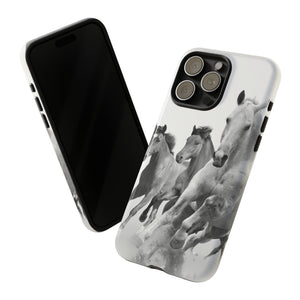 Galloping Horses - Protective Phone Case