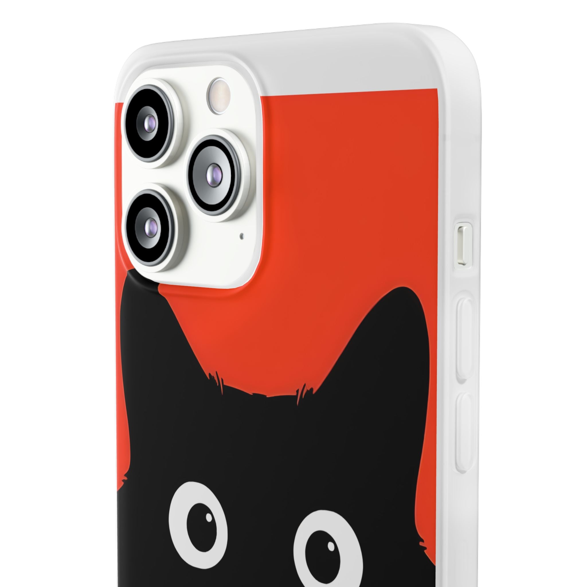 Peekaboo Cat Crimson iPhone 13 Pro Max - Soft