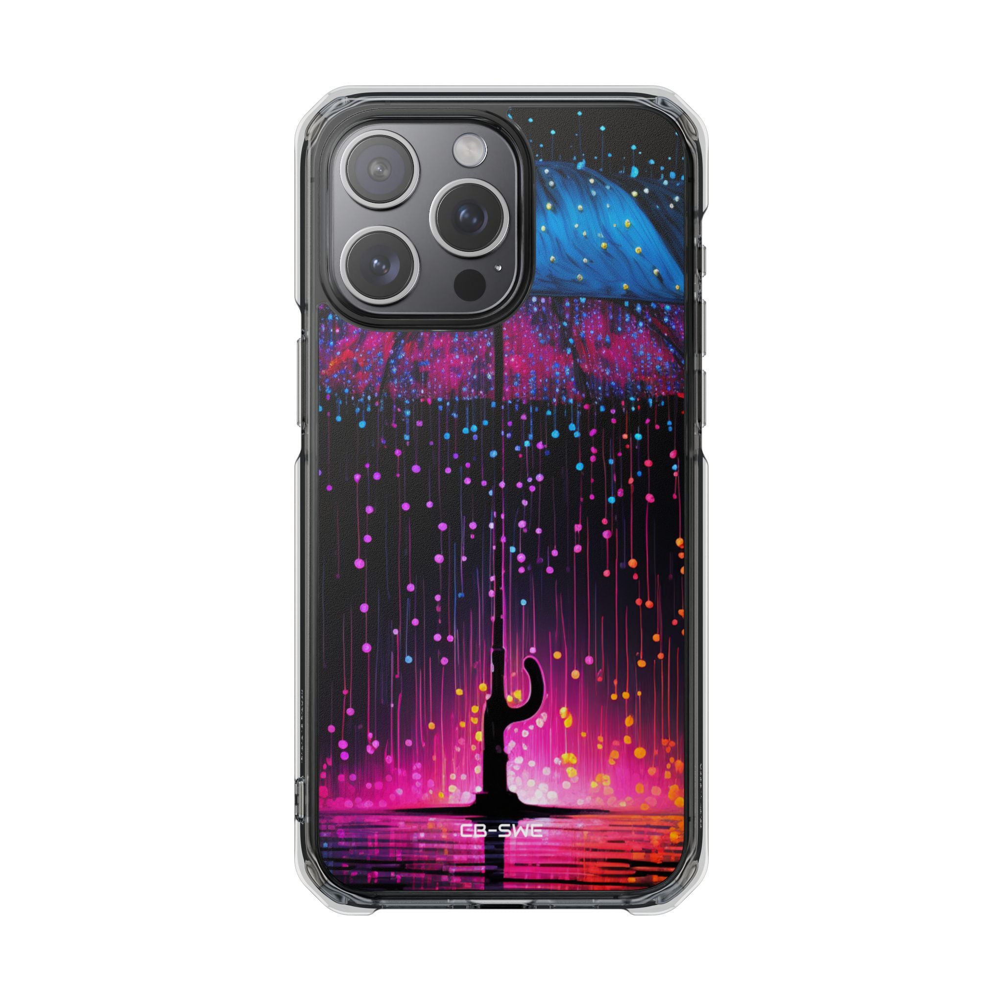 Illuminated Rain Dance iPhone Case - Impact