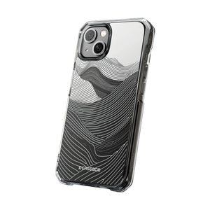 Optical Fluidity - Phone Case for iPhone (Clear Impact - Magnetic)