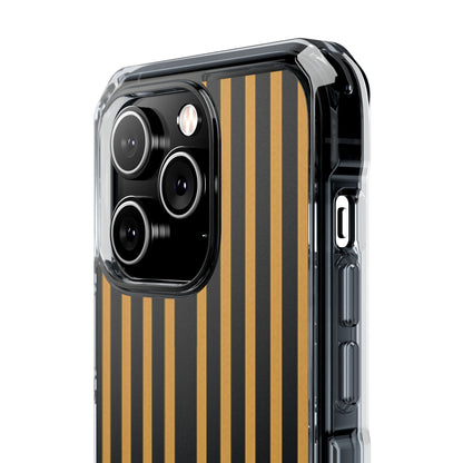 Golden Stripes iPhone 14 Pro Case - Impact