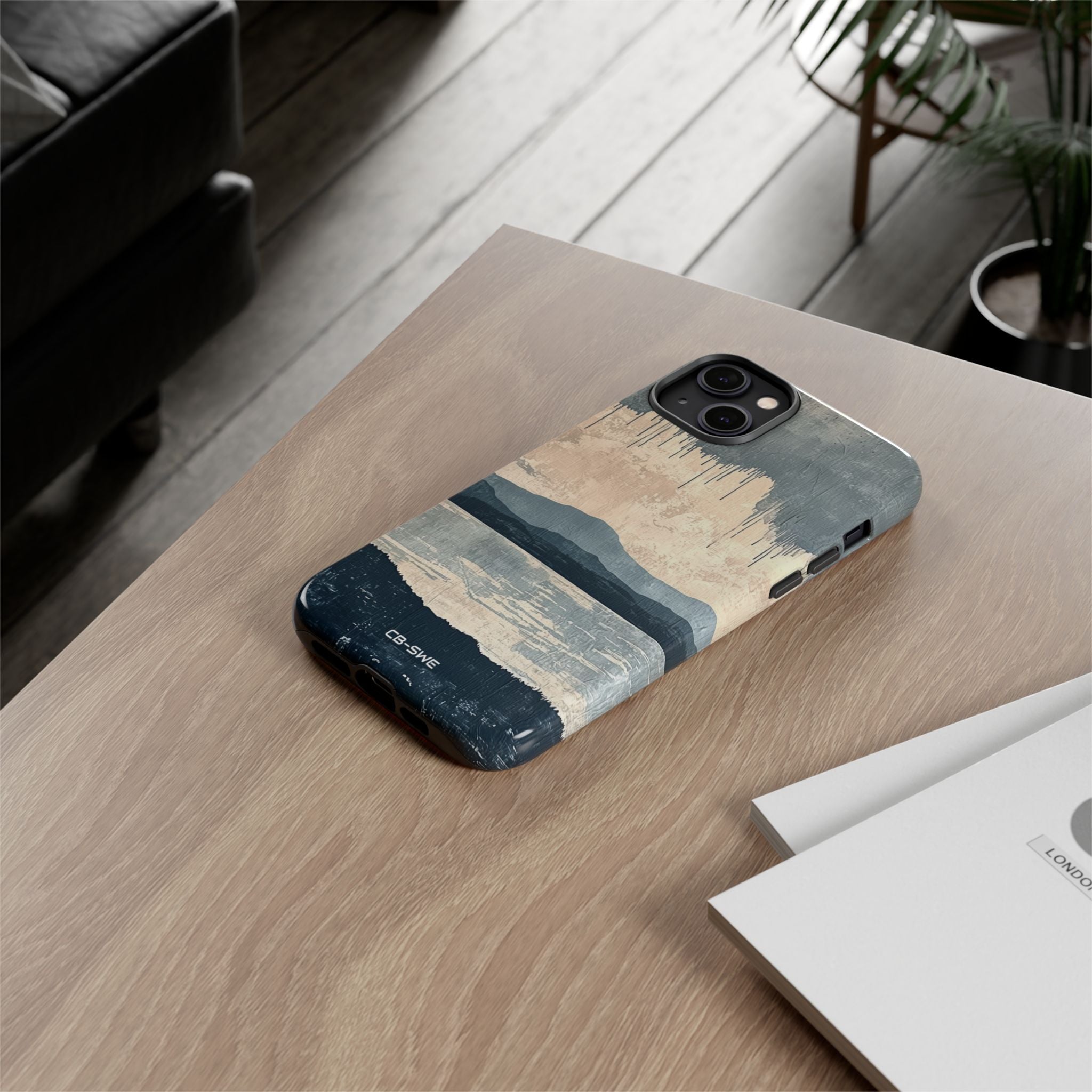 Water Mirrors Mountains - iPhone Case