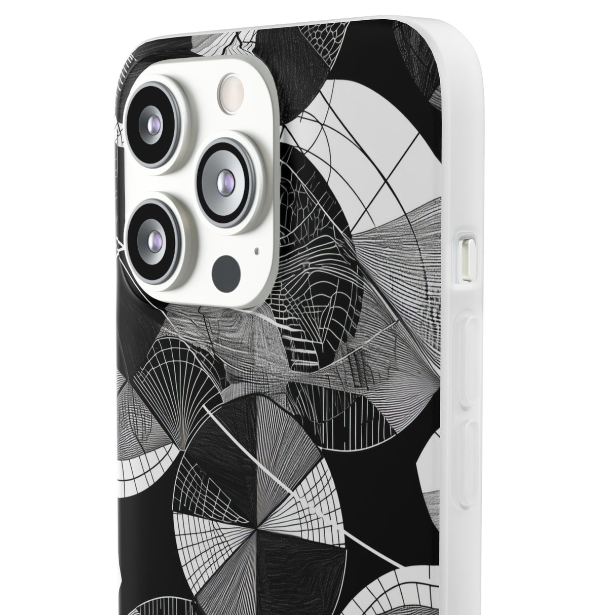 Geometric Elegance | Flexible Phone Case for iPhone