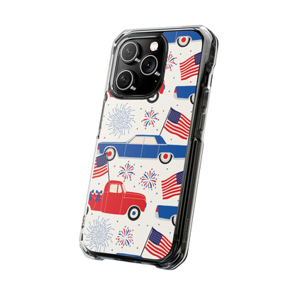 Vintage Cars Celebrate iPhone Case - Impact
