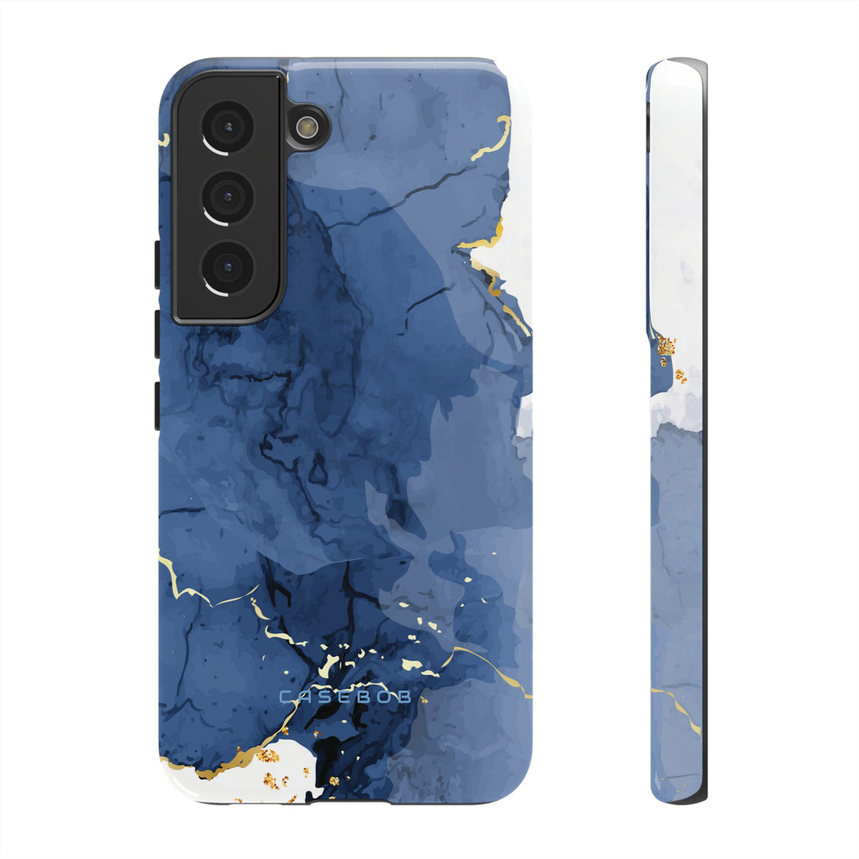 Timeless Blue Watercolor - Protective Phone Case