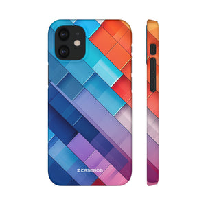 Realistisches Pantone-Spektrum | Handyhülle für iPhone (Slim Case)