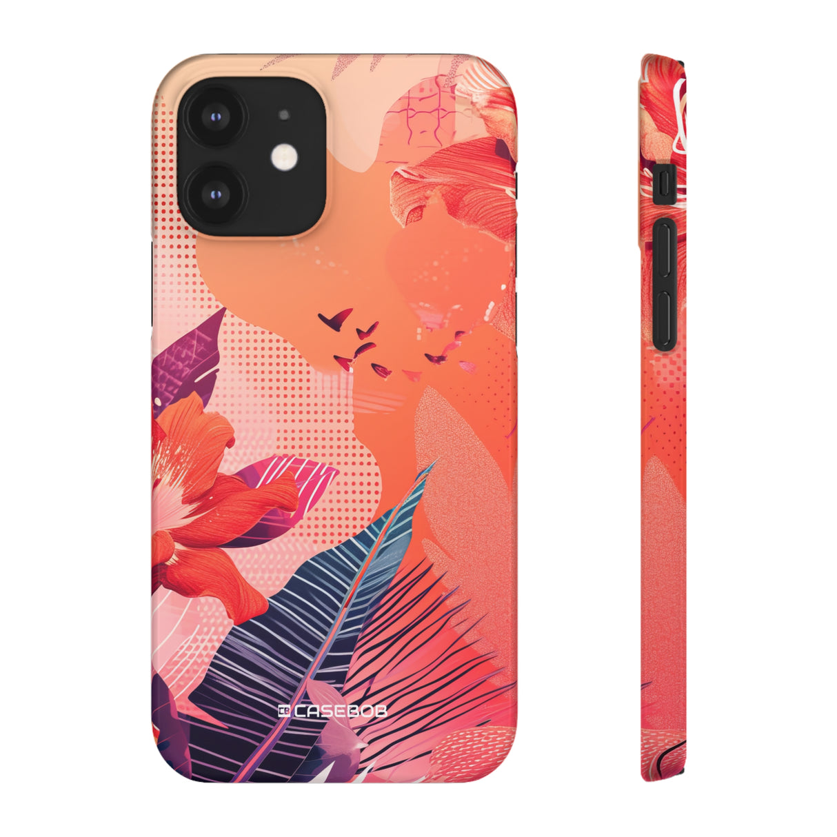 Living Coral Design | Handyhülle für iPhone (Slim Case)