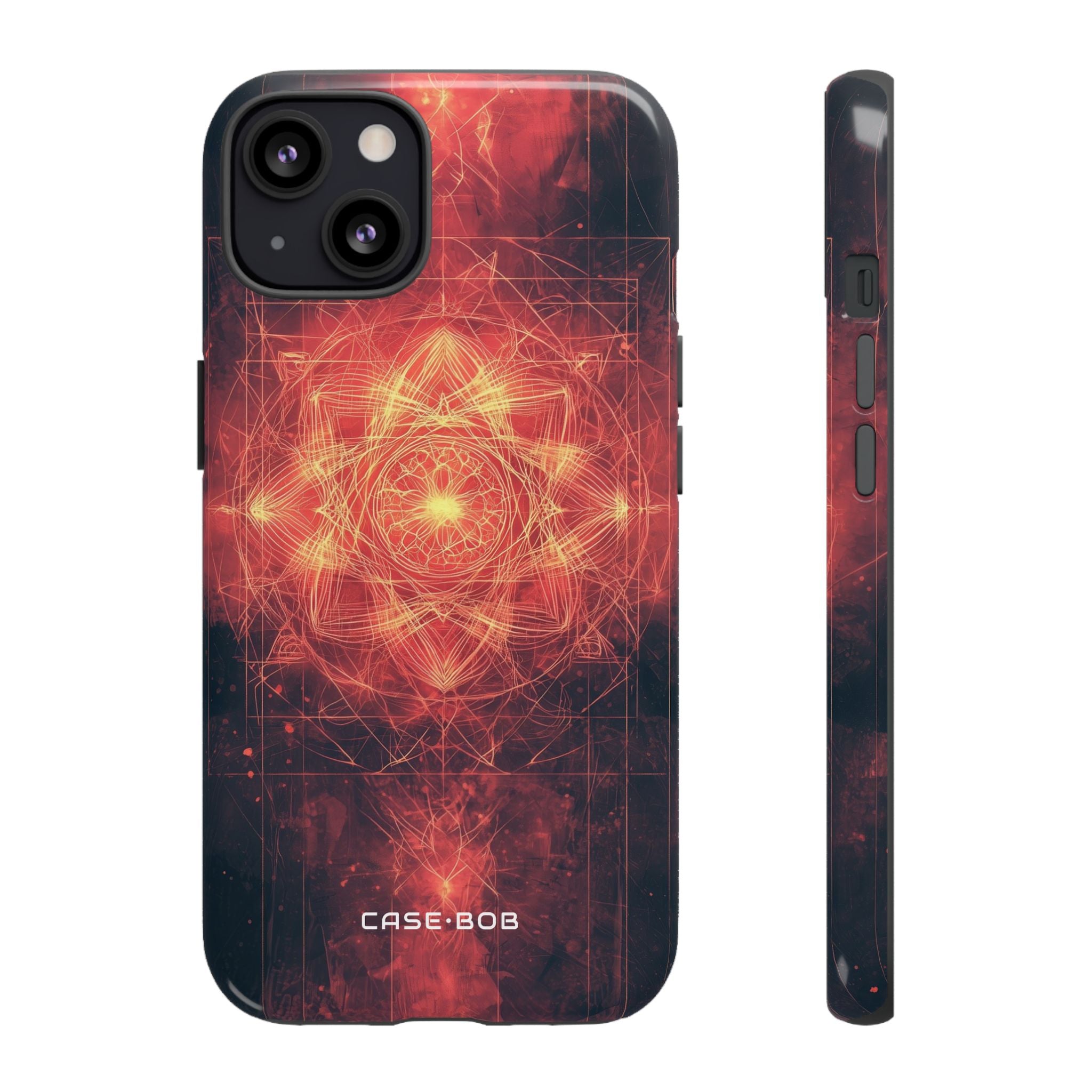 Radiant Mandala iPhone 13 Case - Tough