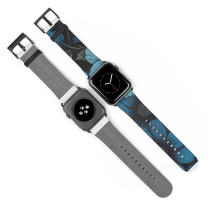 Blue Petal Bloom - Watch Band