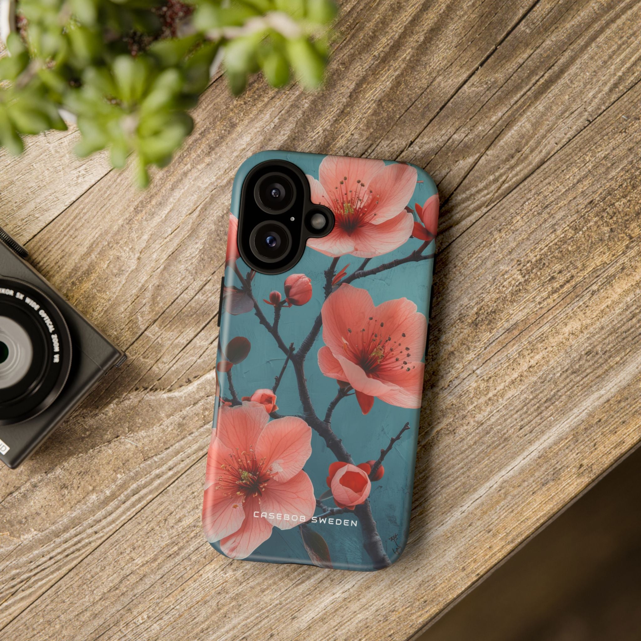 Floral Harmony Burst iPhone 16 - Tough Phone Case