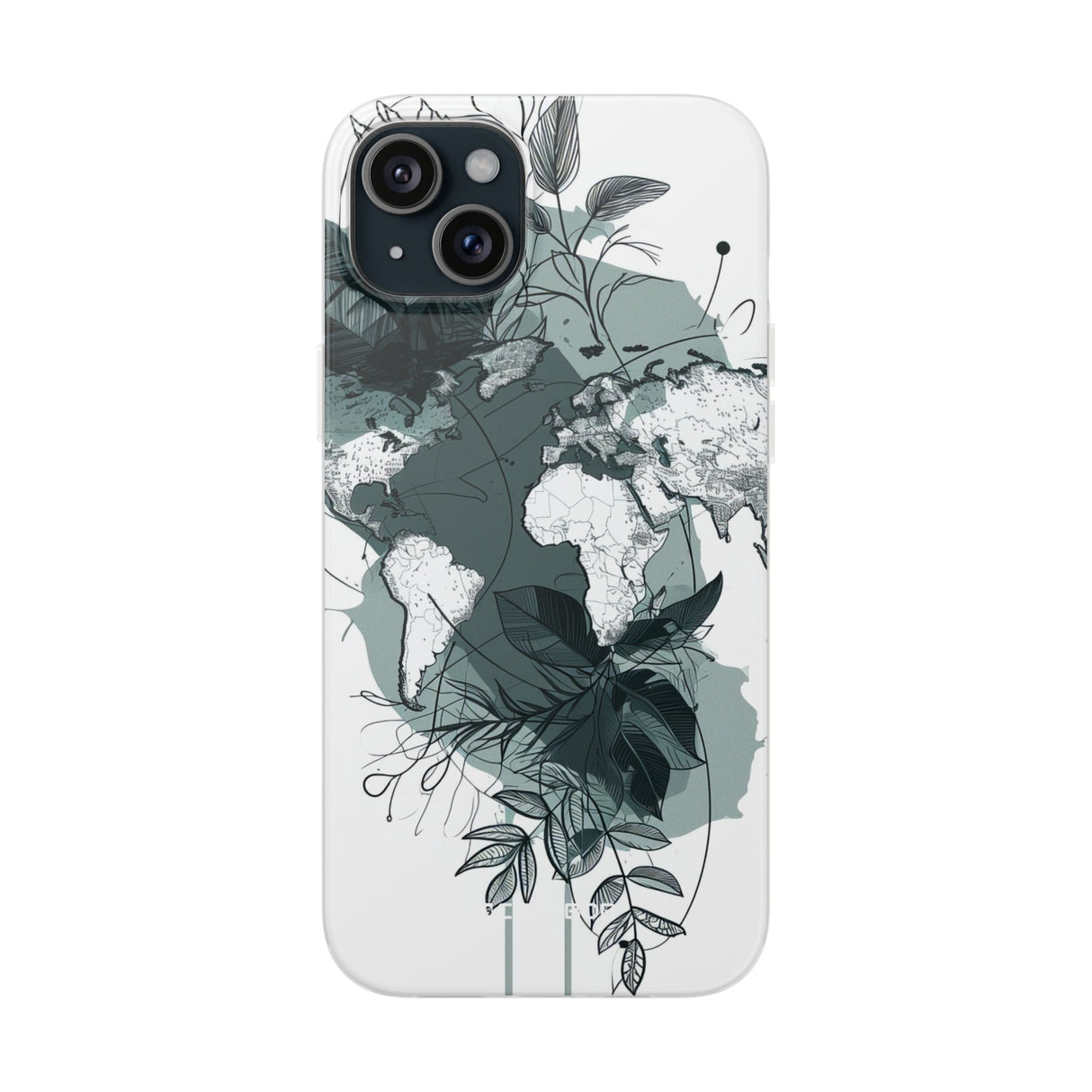 Botanical Cartography | Flexible Phone Case for iPhone