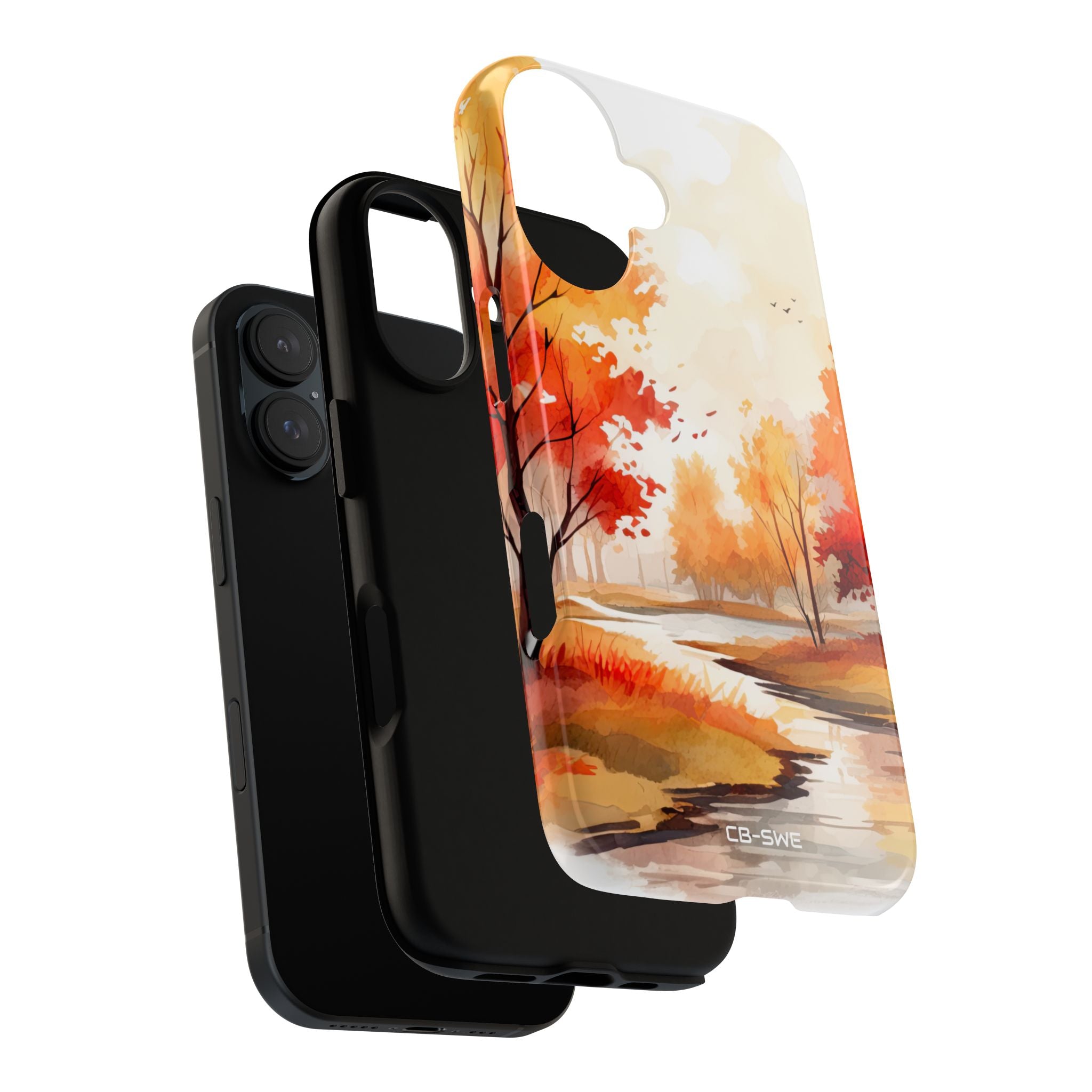 Autumn Leaves Dance - iPhone Case