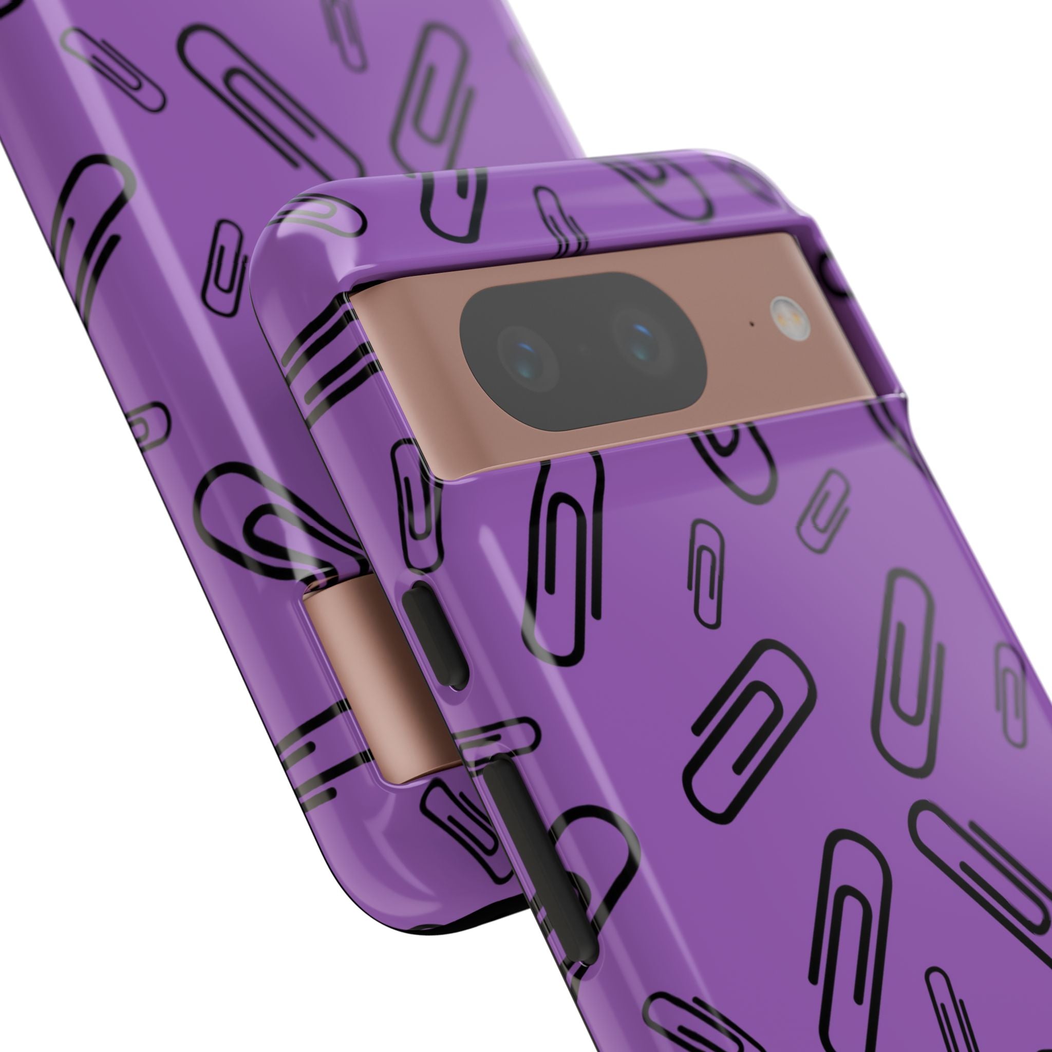 Paperclips Dance Playfully - Google Pixel Case