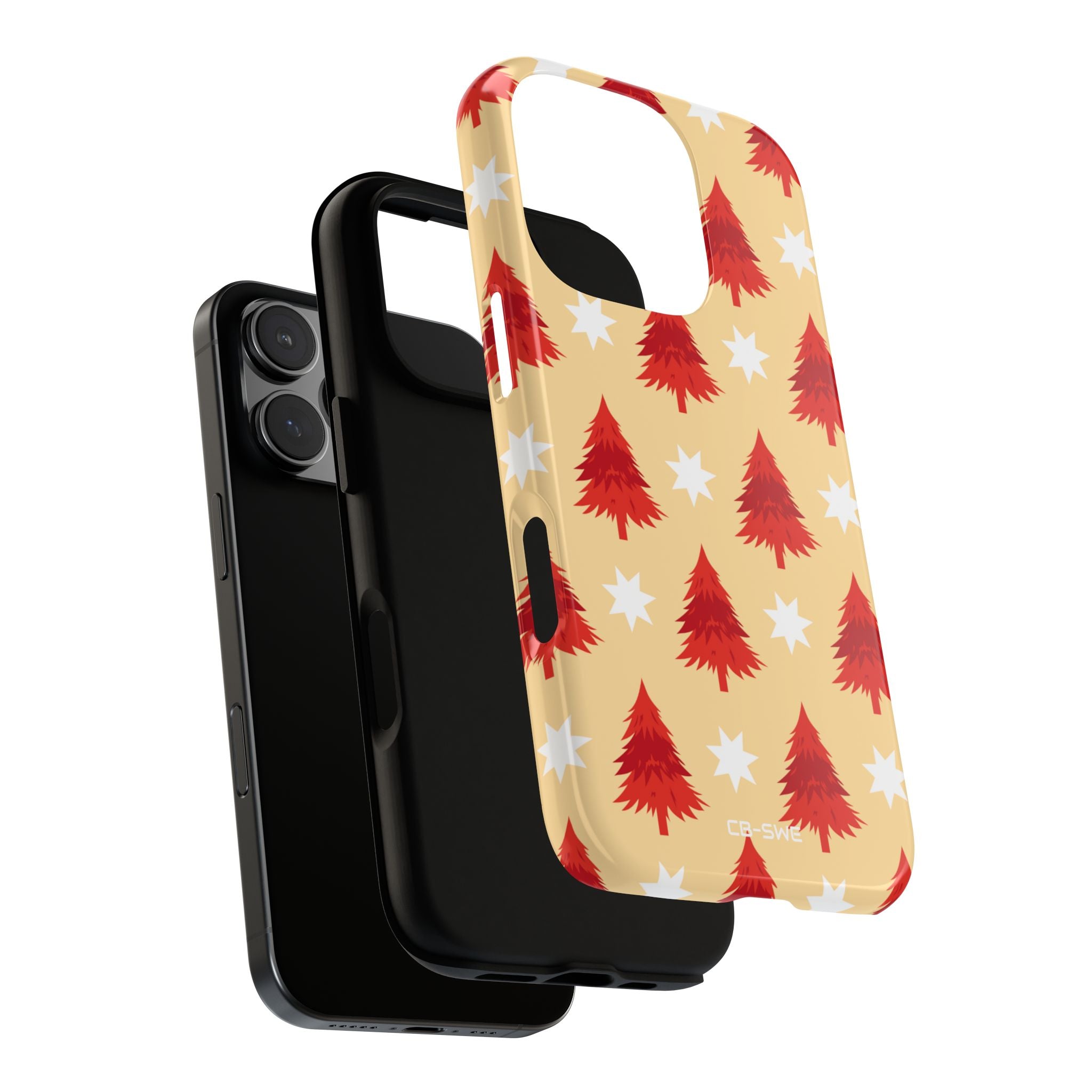 Red Trees Shine - iPhone Case