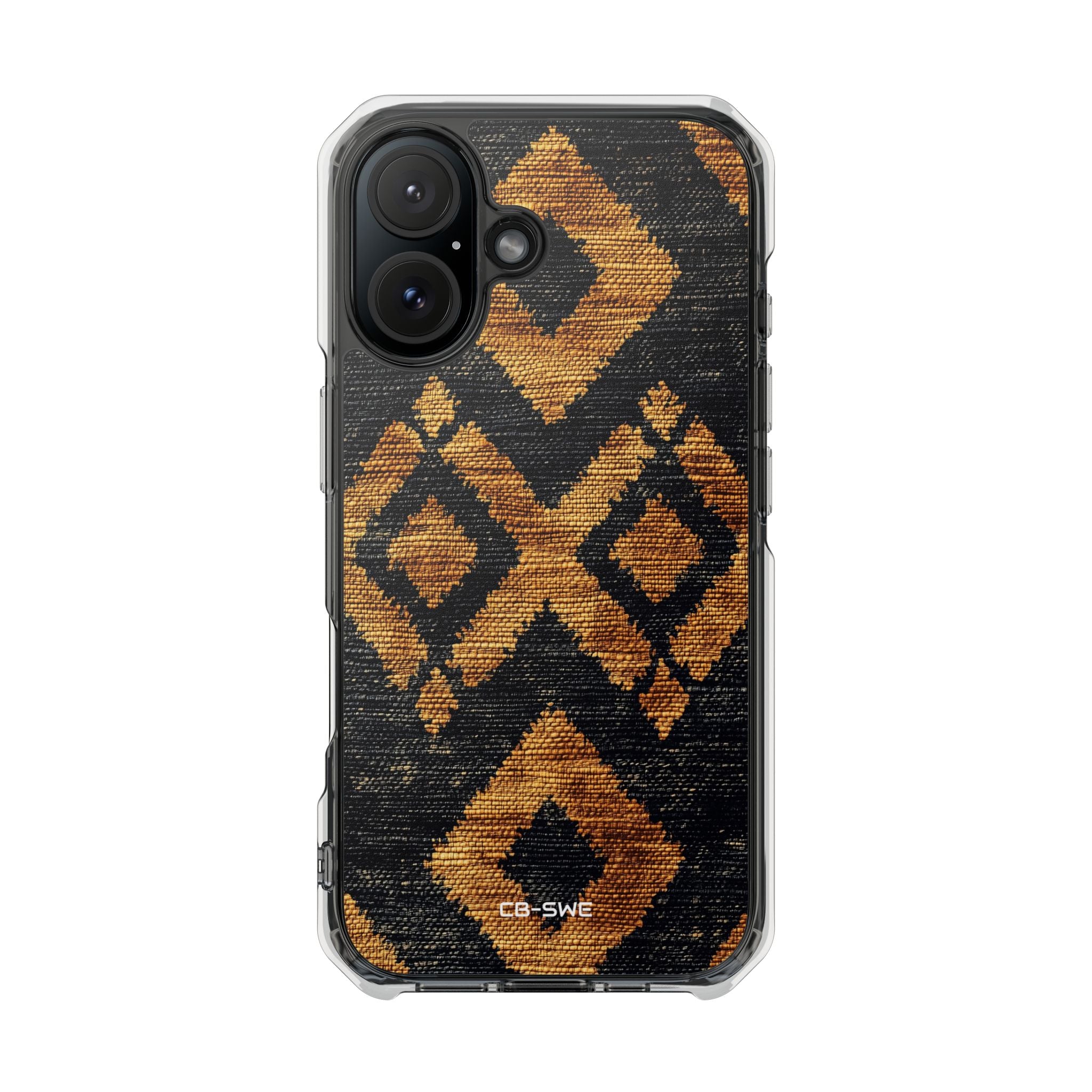 Diamond Shapes Intertwine iPhone Case - Impact