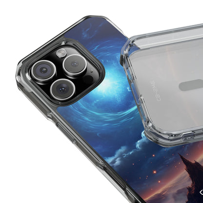 Celestial Vortex Journey iPhone Case - Impact