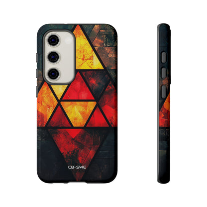 Triangles Illuminate Warmth - Samsung Case