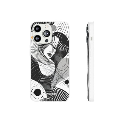 Fluid Noir Rhythm | Flexible Phone Case for iPhone