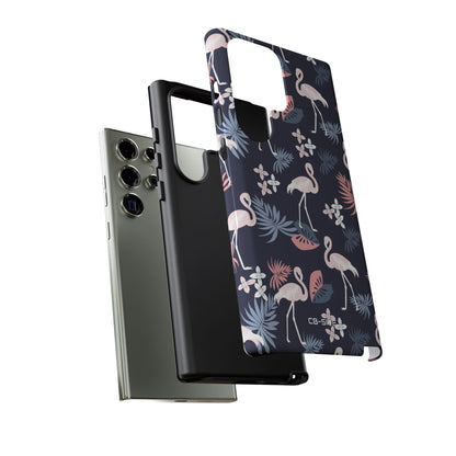 Flamingos Dance Playfully - Samsung Case