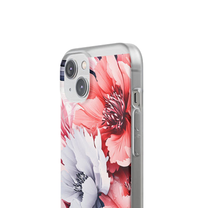 Coral Bloom iPhone 14 Case - Soft