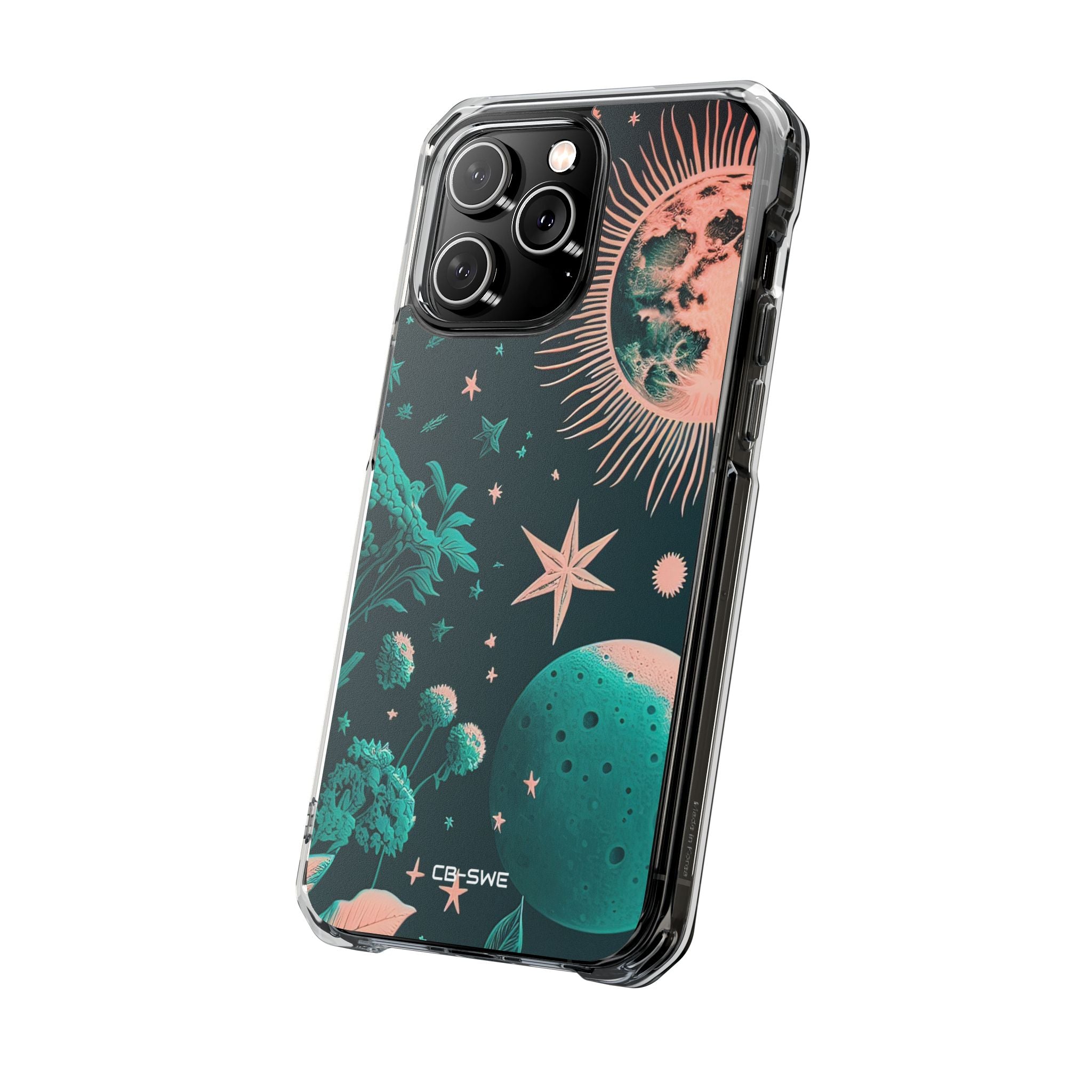 Celestial Botanical Night iPhone Case - Impact
