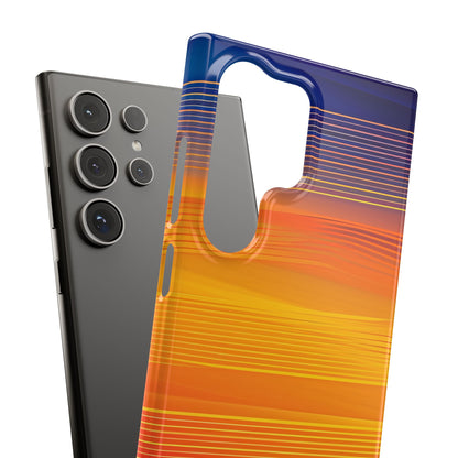 Gradient Sunset Flow Samsung S24 - Slim Phone Case