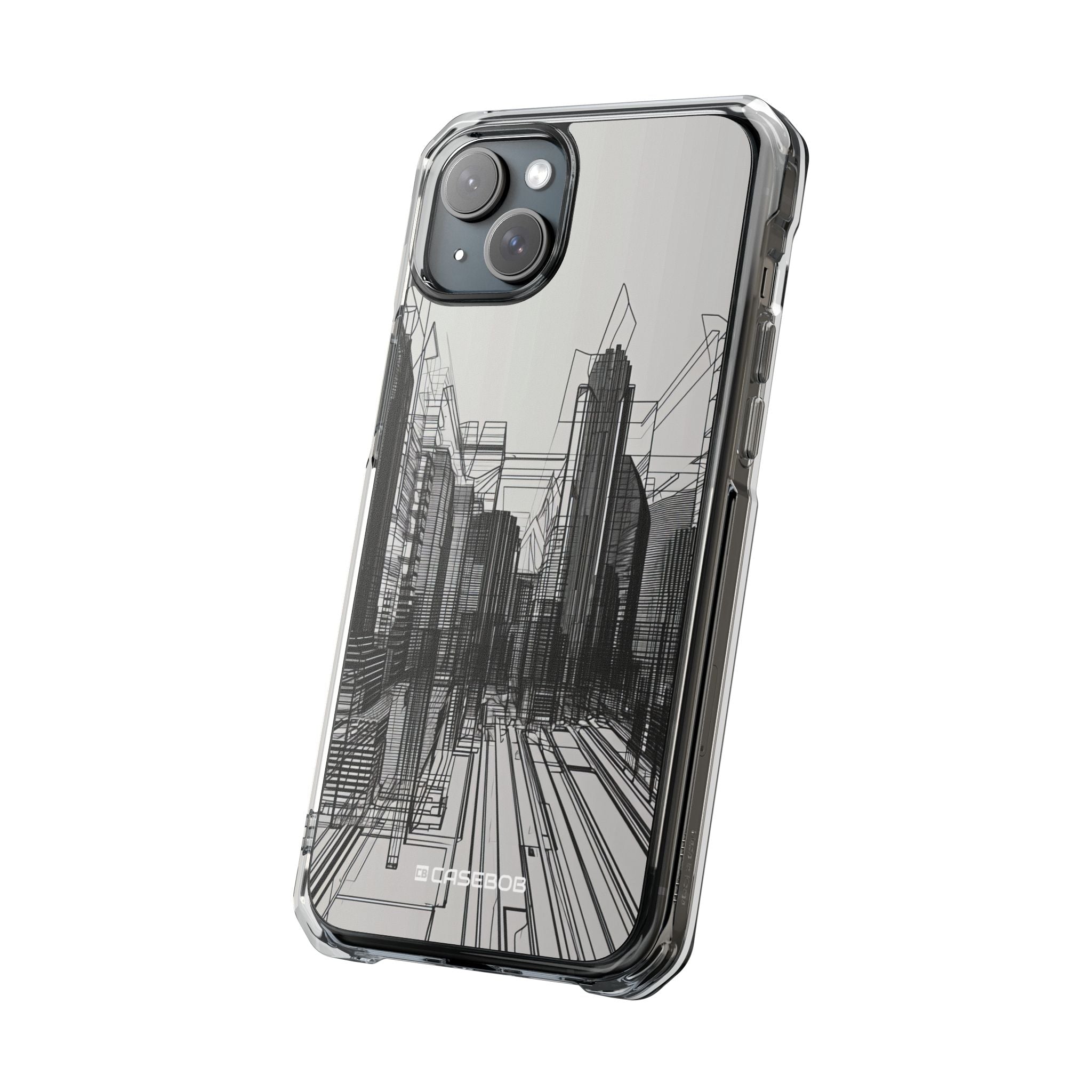 Urban Wireframe - Phone Case for iPhone