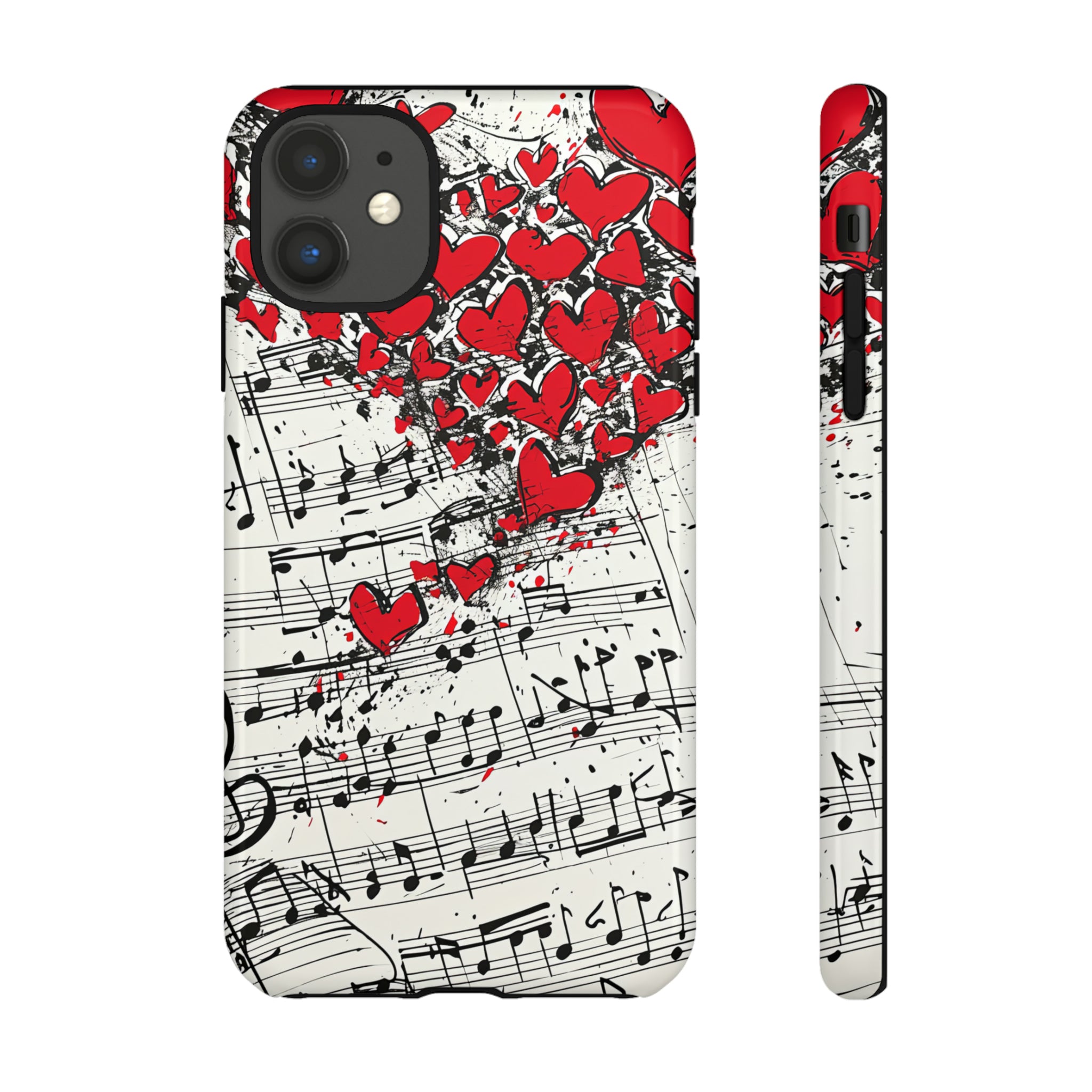 Lyric Harmony Serenade - Protective Phone Case