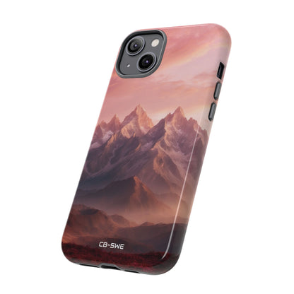 Vibrant Peaks Emerge - iPhone Case