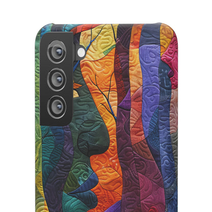 Interwoven Vibrance | Slim Phone Case for Samsung