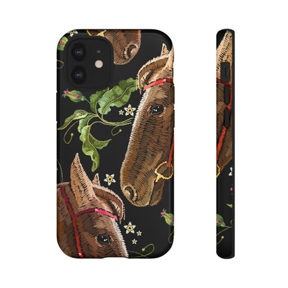 Horse Drawing - Protective Phone Case